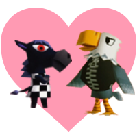 roscoe and apollo from animal crossing